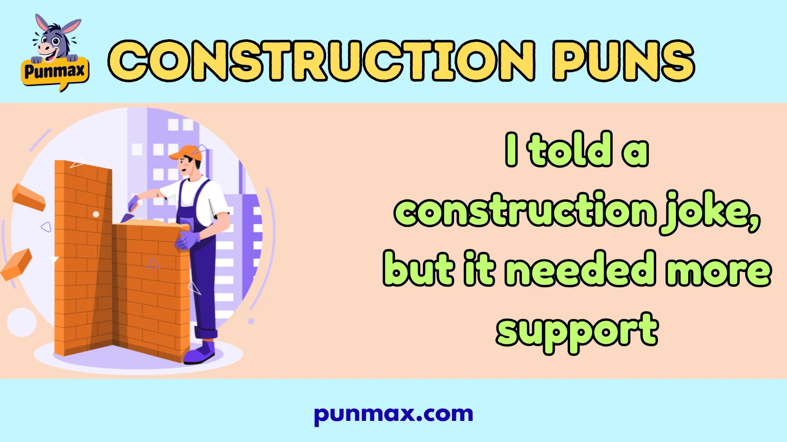 389+ Construction Puns That Nail Humor in 2026