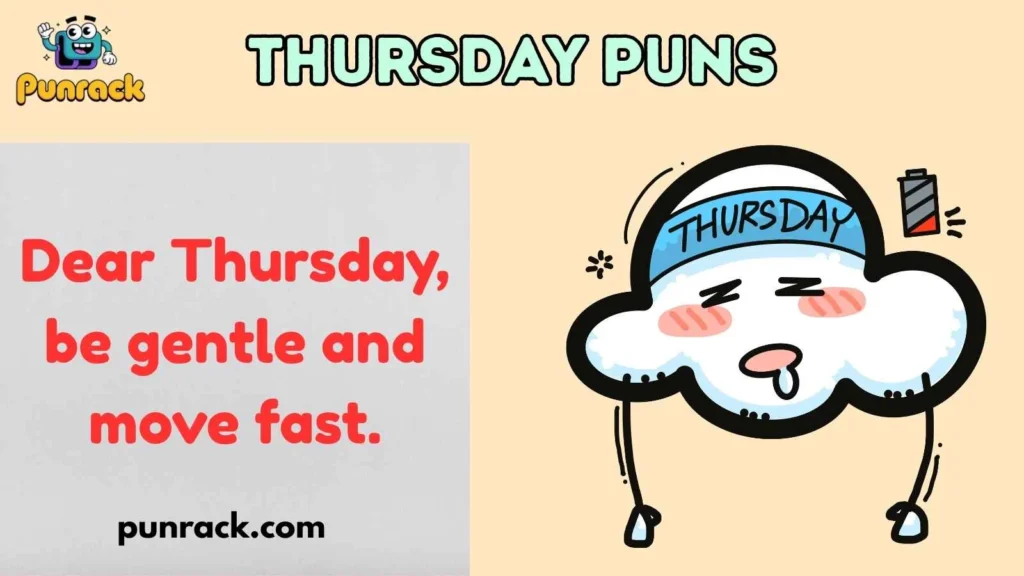 Funny Thursday Puns for Work
