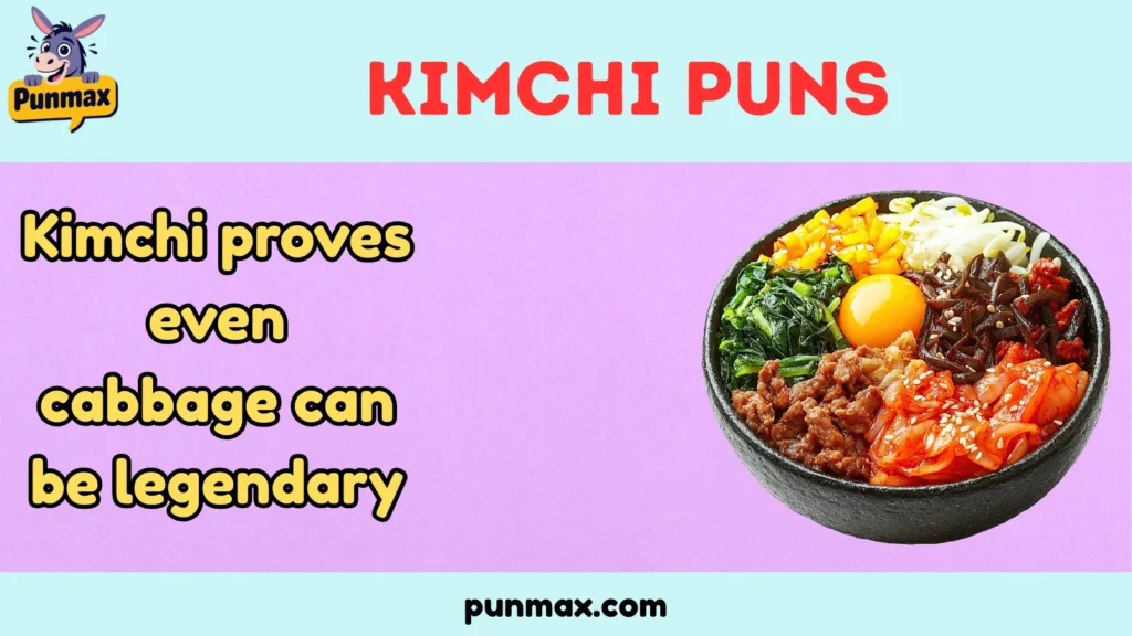 Kimchi puns