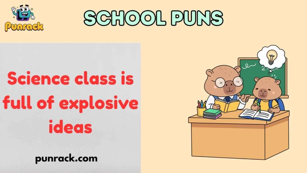School Puns One Liners