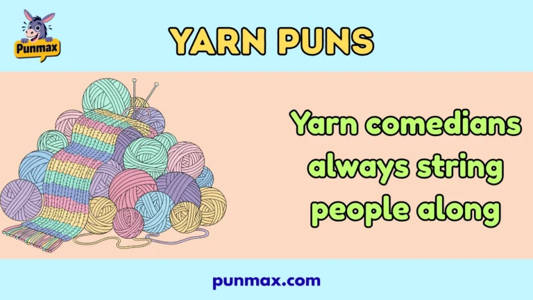 Yarn puns