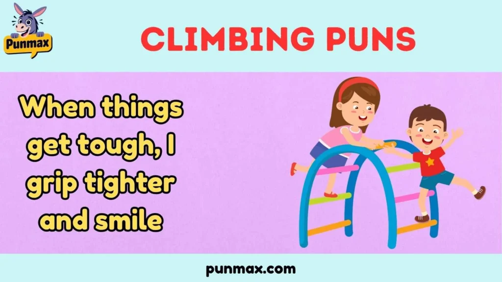 Climbing Puns