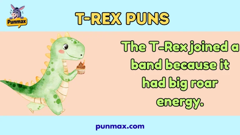 t-rex puns