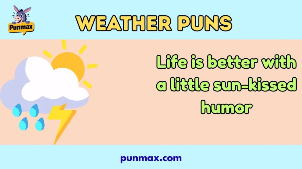 Weather puns